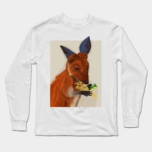 Kangaroo and grasshopper Long Sleeve T-Shirt